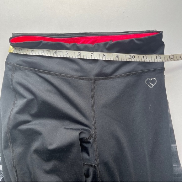 Set of 3 Athletic Running Jogging Yoga Workout Capri Leggings Grey Black Small - Picture 7 of 8
